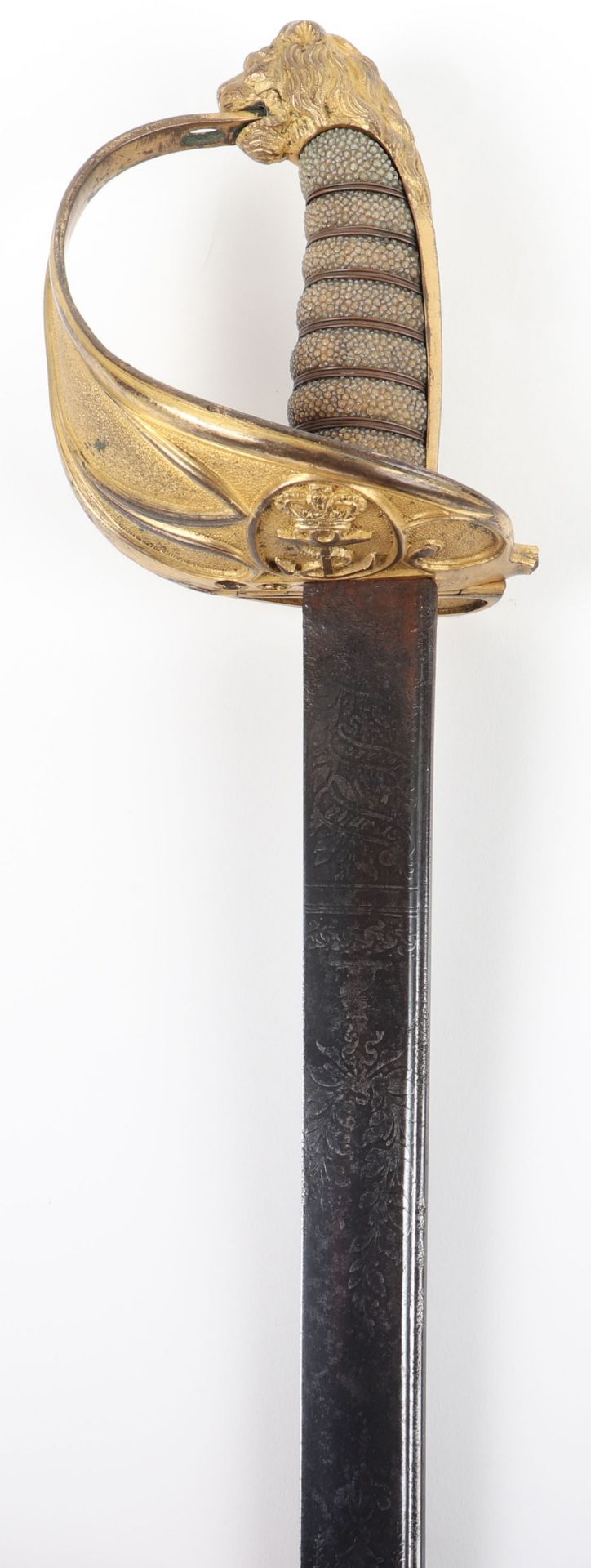 Historically Interesting Royal Navy Officer’s Presentation Sword c.1850