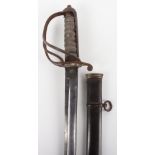 Scarce British Victorian Royal Marine Artillery Officer’s sword c.1880