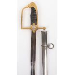 Netherlands Model 1852 Grenadiers Officers Sword by Carl Eickhorn