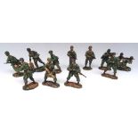 Britains matte WWII series German Paratroops