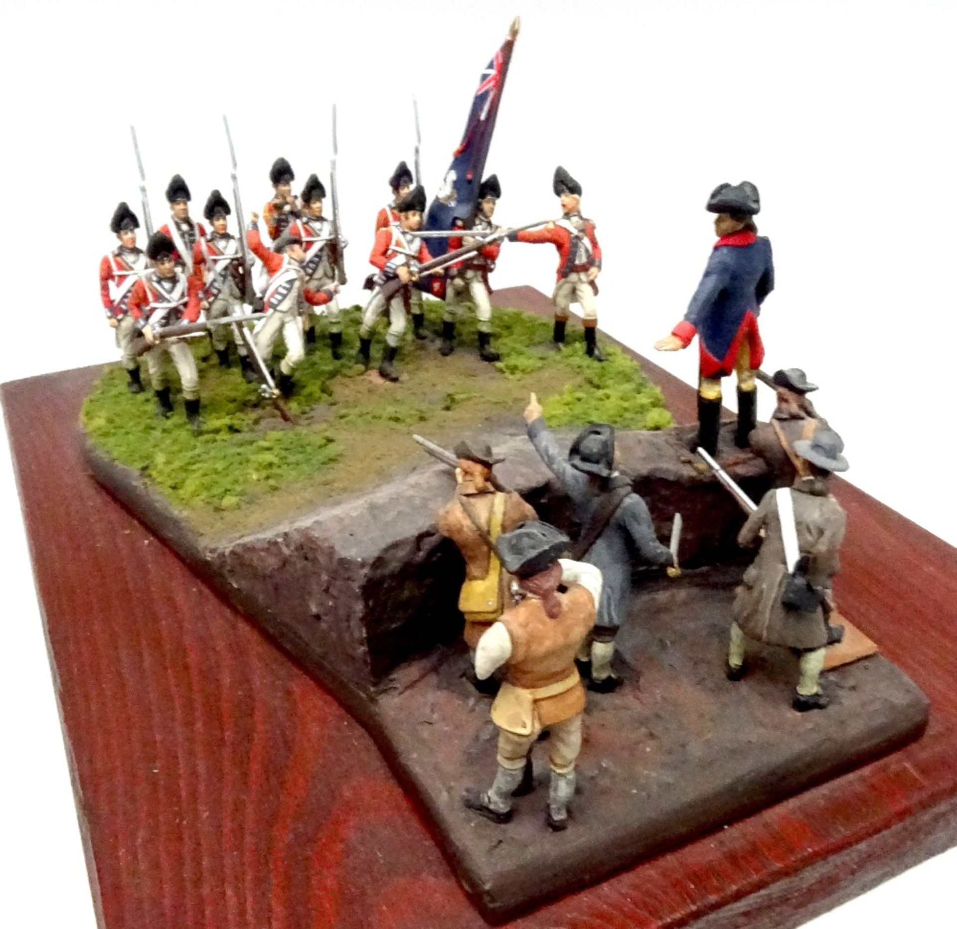 Bunker's Hill 1775 the Royal Welch Fusiliers advance - Image 2 of 5