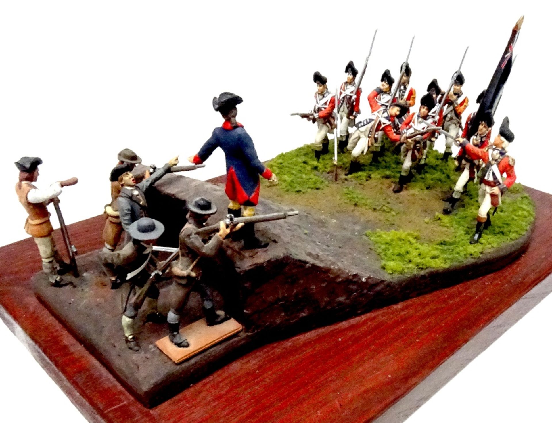 Bunker's Hill 1775 the Royal Welch Fusiliers advance - Image 3 of 5