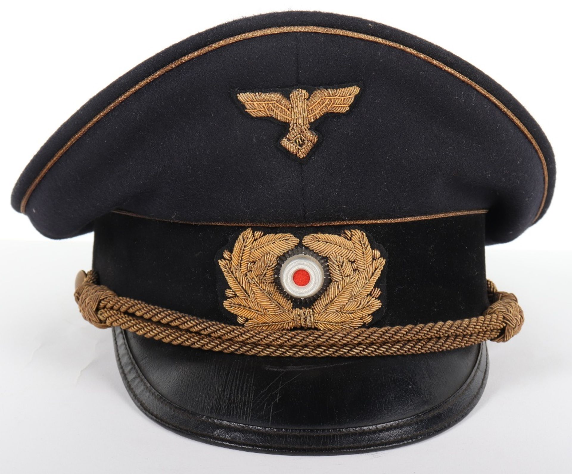 Third Reich TENO (Technische Nothilfe) Leaders Peaked Cap