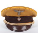 Third Reich NSDAP Ordensburgen Peaked Cap