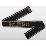 Waffen-SS Der Fuhrer Cuff Title