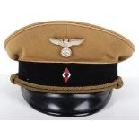 Third Reich Hitler Youth Generals Peaked Cap