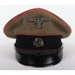 Waffen-SS Panzer NCO’s Peaked Cap