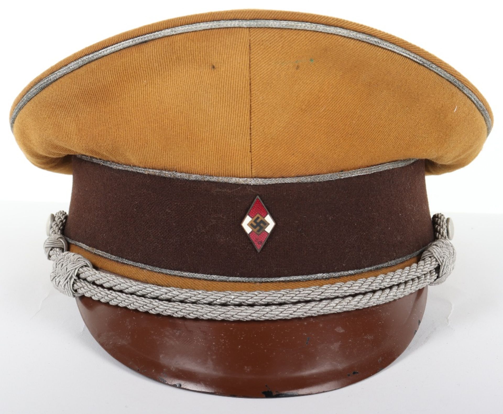 Hitler Youth Leaders Peaked Cap - Image 2 of 6