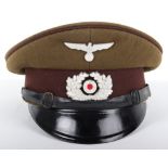 German Army Transportkorps Speer Peaked Cap
