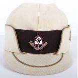 Special Pattern Reichsarbeitsdienst (R.A.D) 1936 Olympics Games “Robin Hood” Pattern Cap