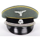 Waffen-SS Signals Officers Peaked Cap