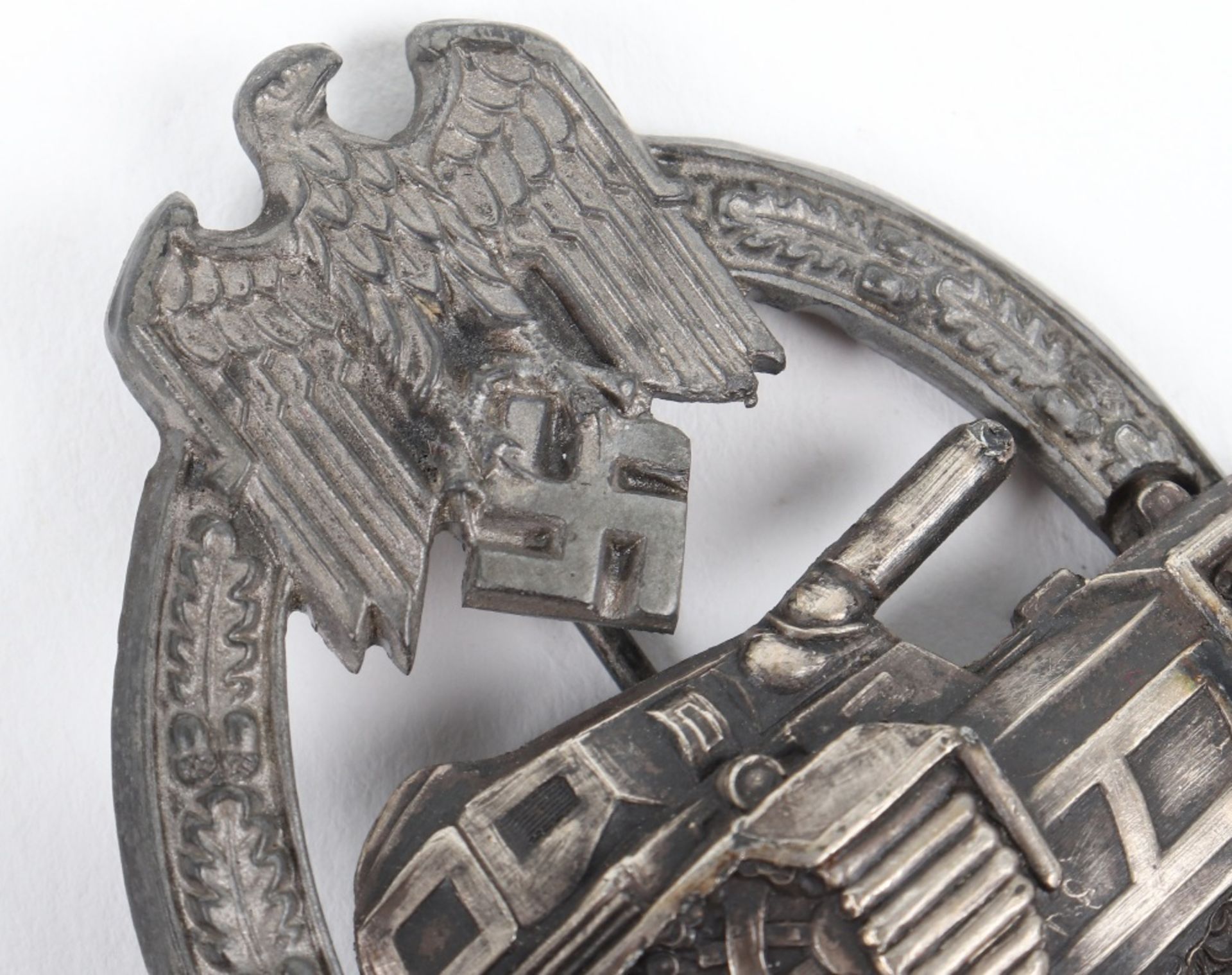 German Army (Heer) / Waffen-SS Panzer Assault Badge for 25 Engagements - Image 3 of 6