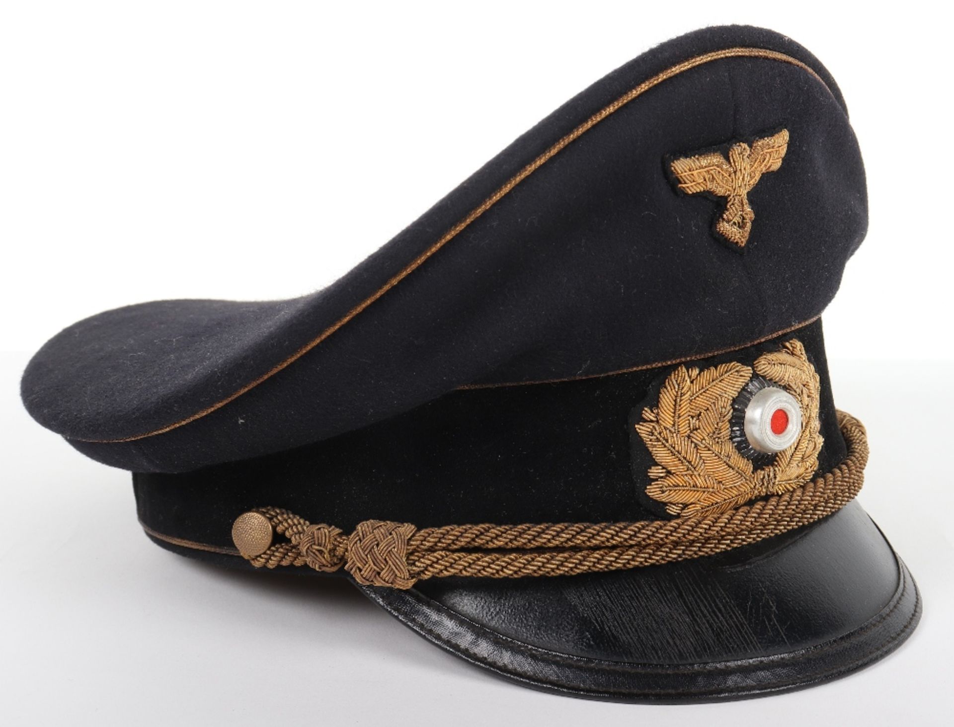 Third Reich TENO (Technische Nothilfe) Leaders Peaked Cap - Image 3 of 6