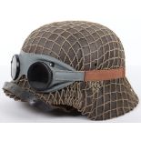 German Army M-42 Steel Combat Helmet