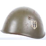 Italian Waffen-SS Volunteers Steel Helmet