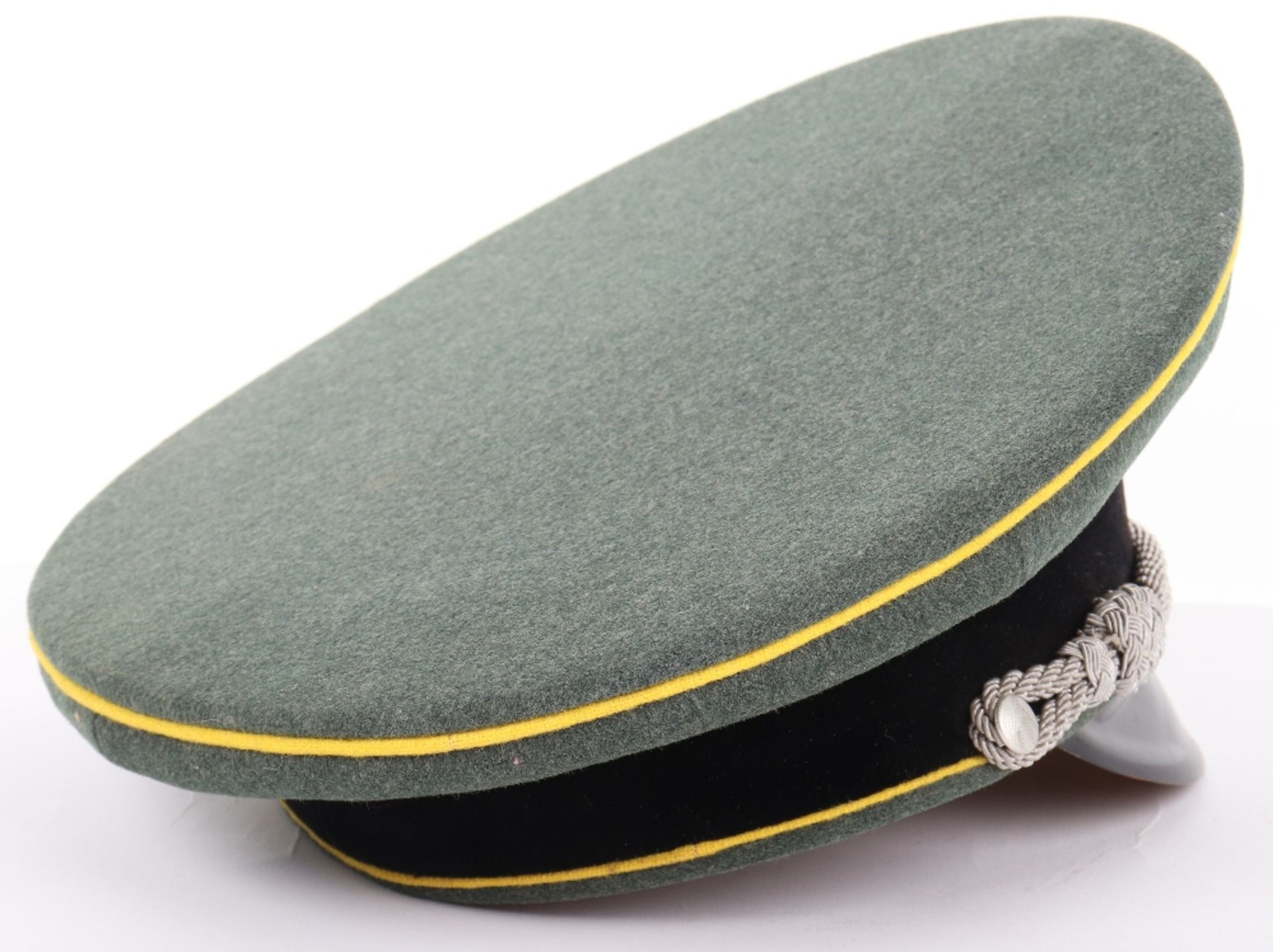 Waffen-SS Signals Officers Peaked Cap - Image 4 of 6