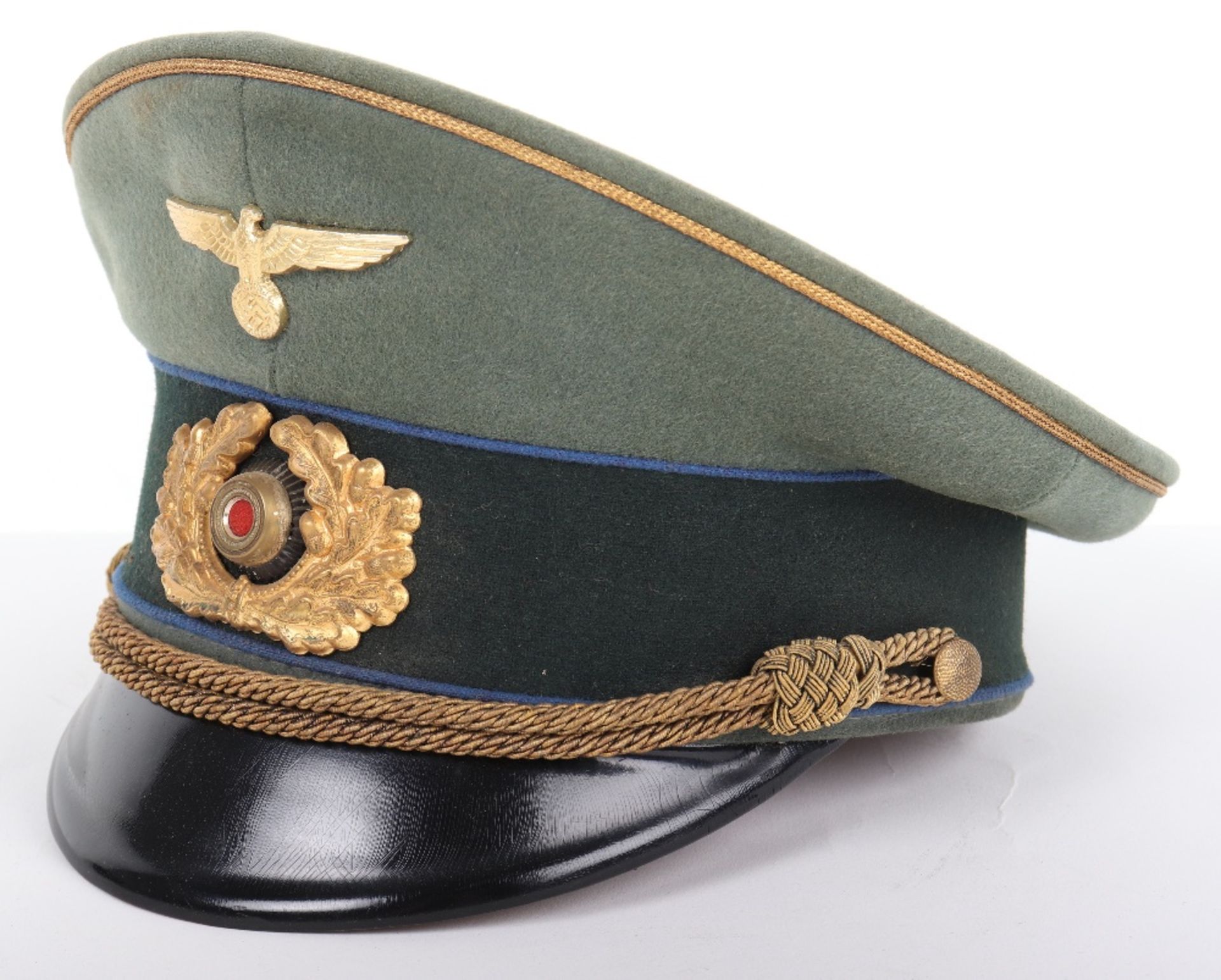 German Army Medical Generals Peaked Cap - Image 2 of 6