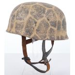 Luftwaffe Camouflaged Paratroopers Steel Helmet