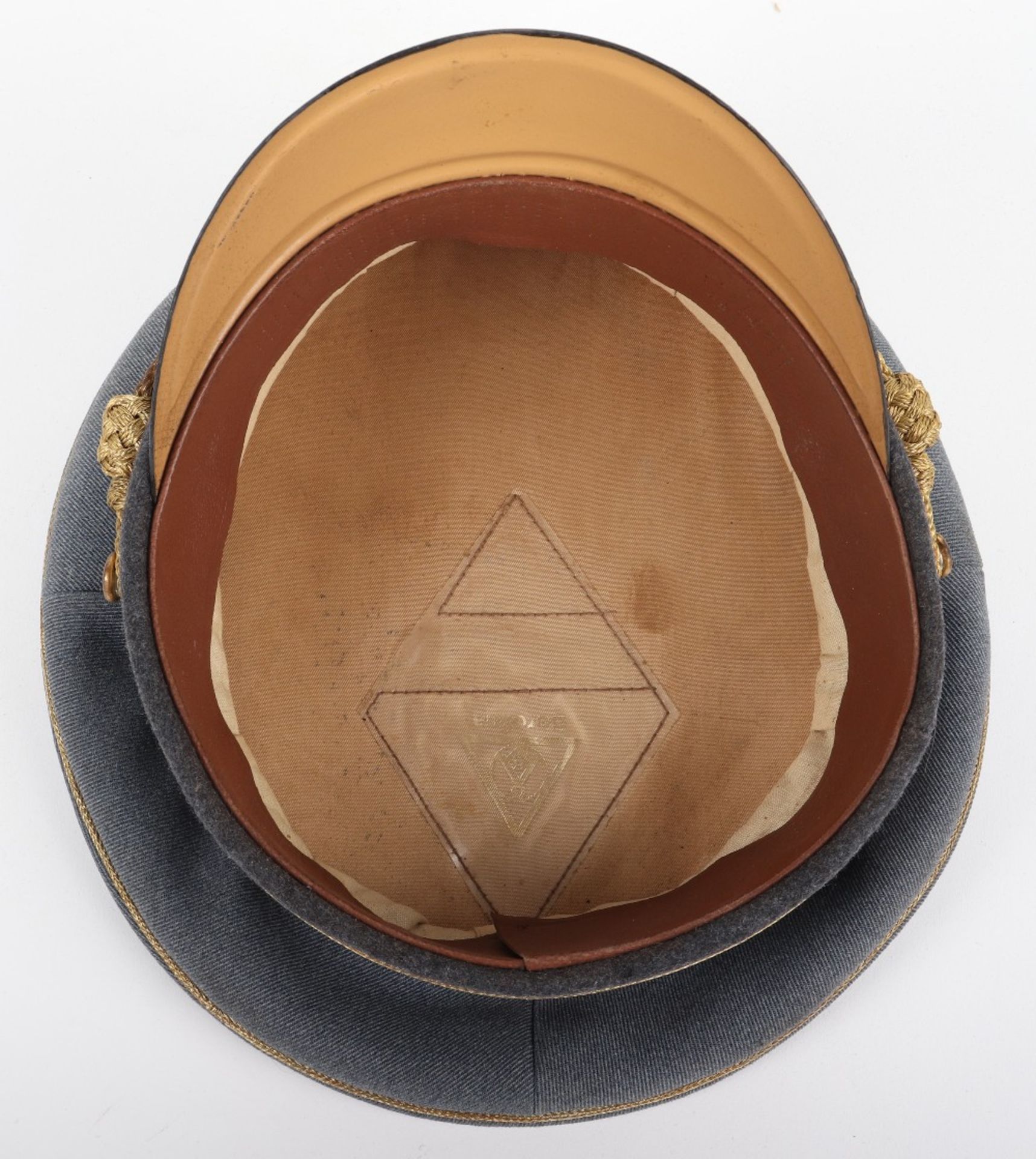 Third Reich Bahnschutz Leaders Peaked Cap - Image 6 of 6