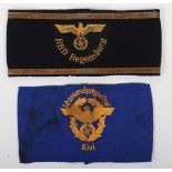 2x Third Reich Armbands