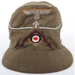 German Army Afrika Korps (D.A.K) Chaplains Officers M-41 Field Cap