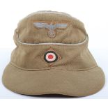 German Afrika Korps Officers M-41 Field Cap