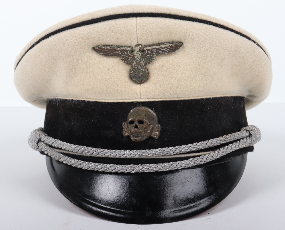 Allgemeine-SS Officers Summer Pattern Peaked Cap
