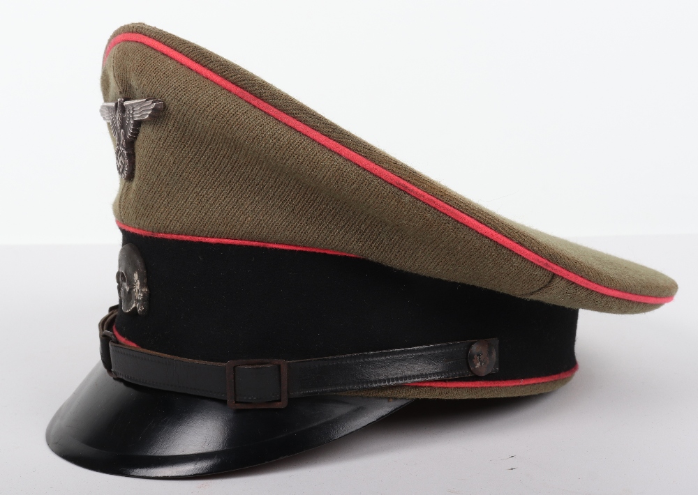 Waffen-SS Panzer NCO’s Peaked Cap - Image 2 of 6