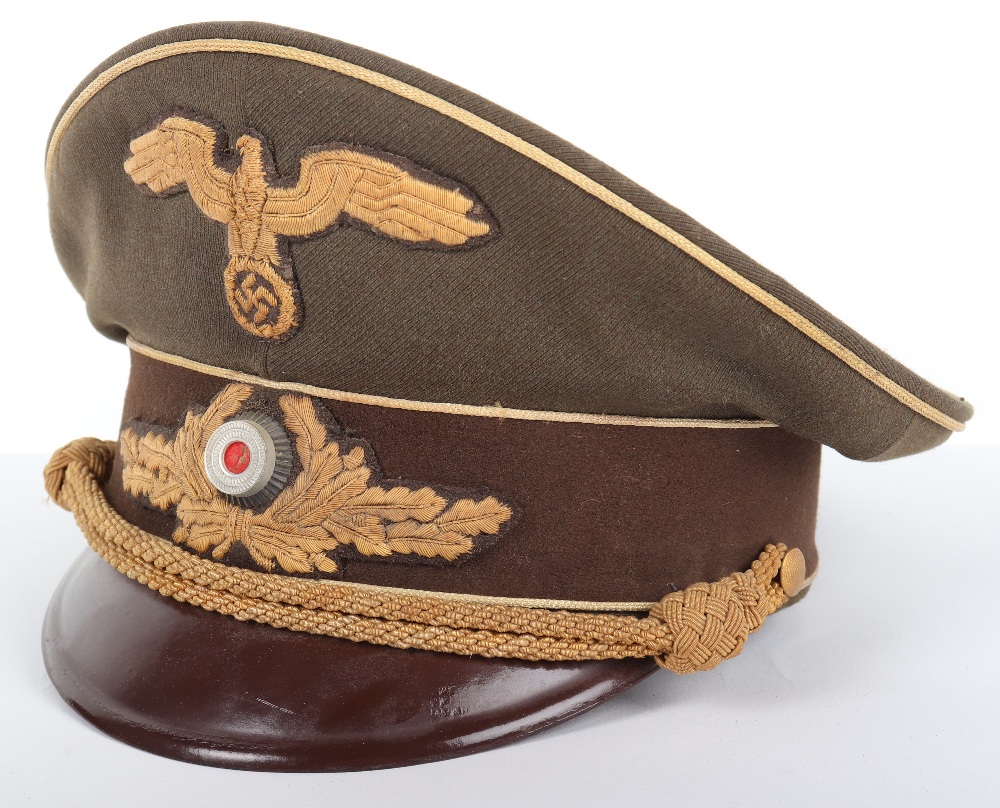 Third Reich Ministry of Occupied Eastern Territories (R.M.B.O) Leaders Peaked Cap - Image 2 of 6