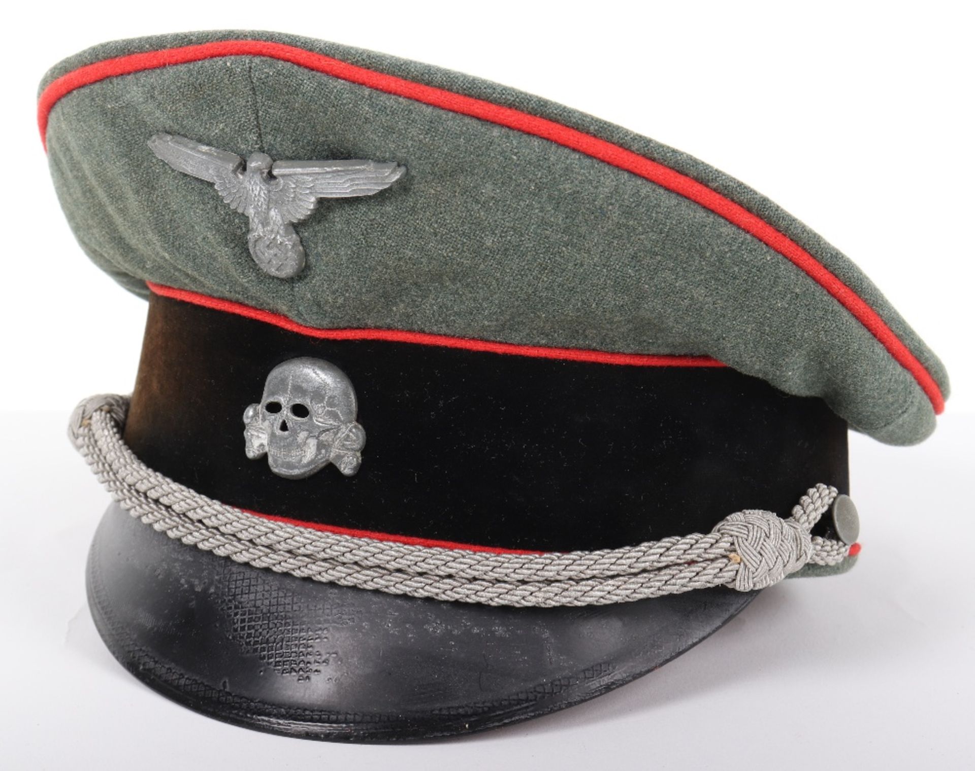 Waffen-SS Artillery Officers Peaked Cap - Image 2 of 6