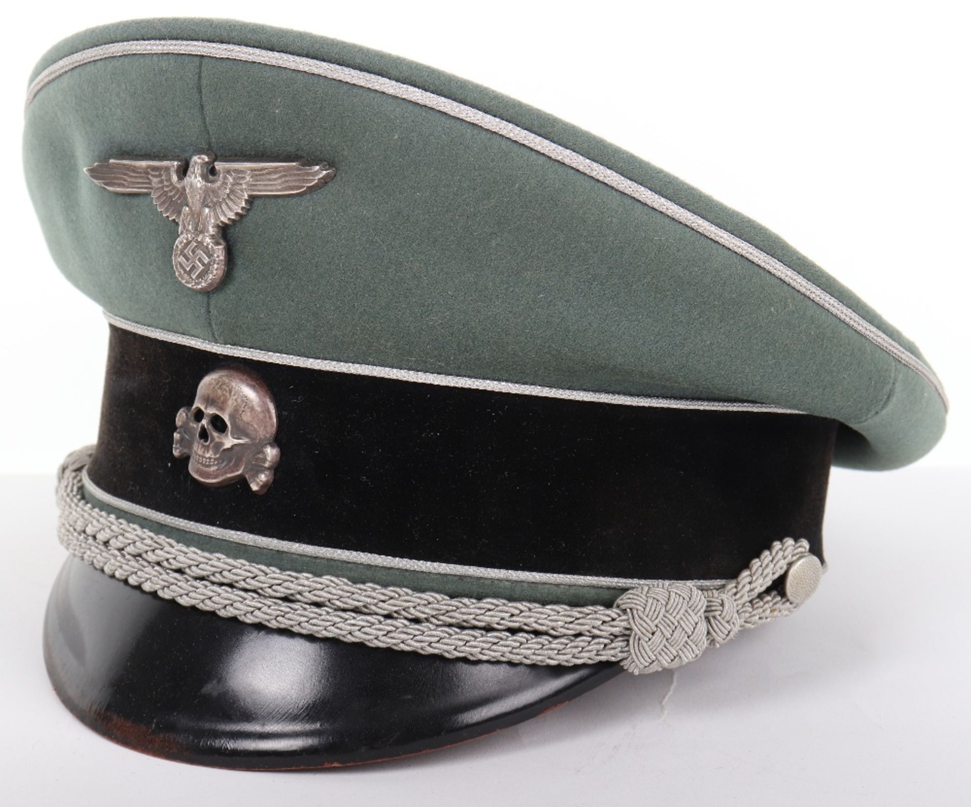 Waffen-SS Generals Peaked Cap - Image 3 of 6