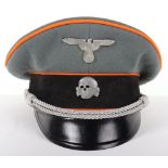 Waffen-SS Feldgendarmerie Officers Peaked Cap