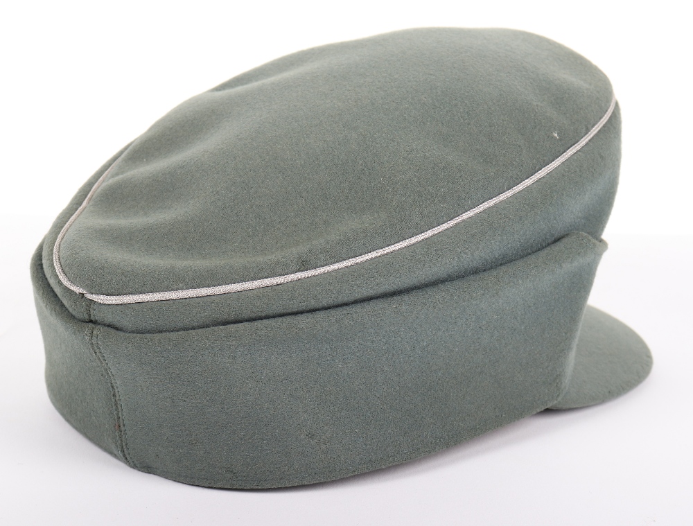 German Army Mountain Troops (Gebirgsjäger) Officers M-43 Field Cap - Image 4 of 6