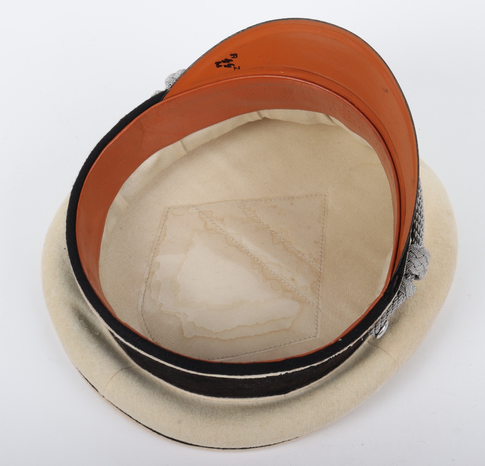 Allgemeine-SS Officers Summer Pattern Peaked Cap - Image 5 of 8