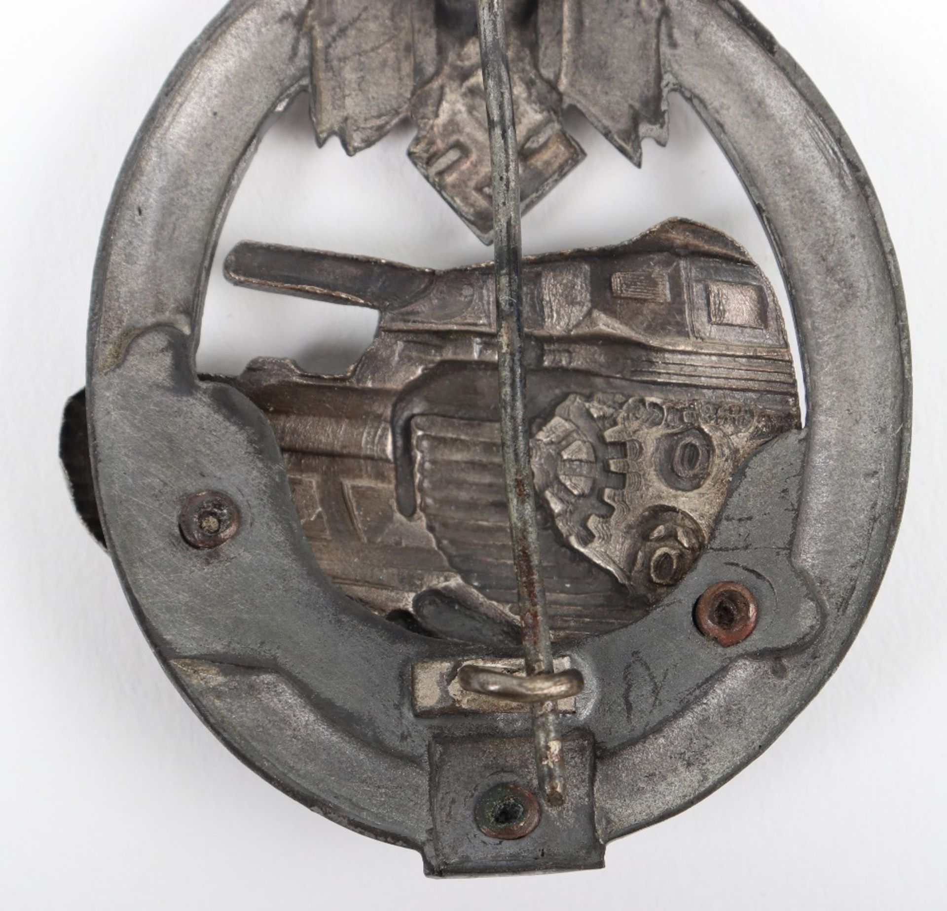 German Army (Heer) / Waffen-SS Panzer Assault Badge for 25 Engagements - Image 6 of 6