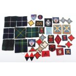 Selection of British Cloth Insignia