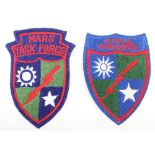 WW2 American Special Forces Merrills Marauders Uniform Patch