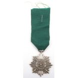 Third Reich Eastern Peoples Medal (Ostvolk) with Swords 2nd class