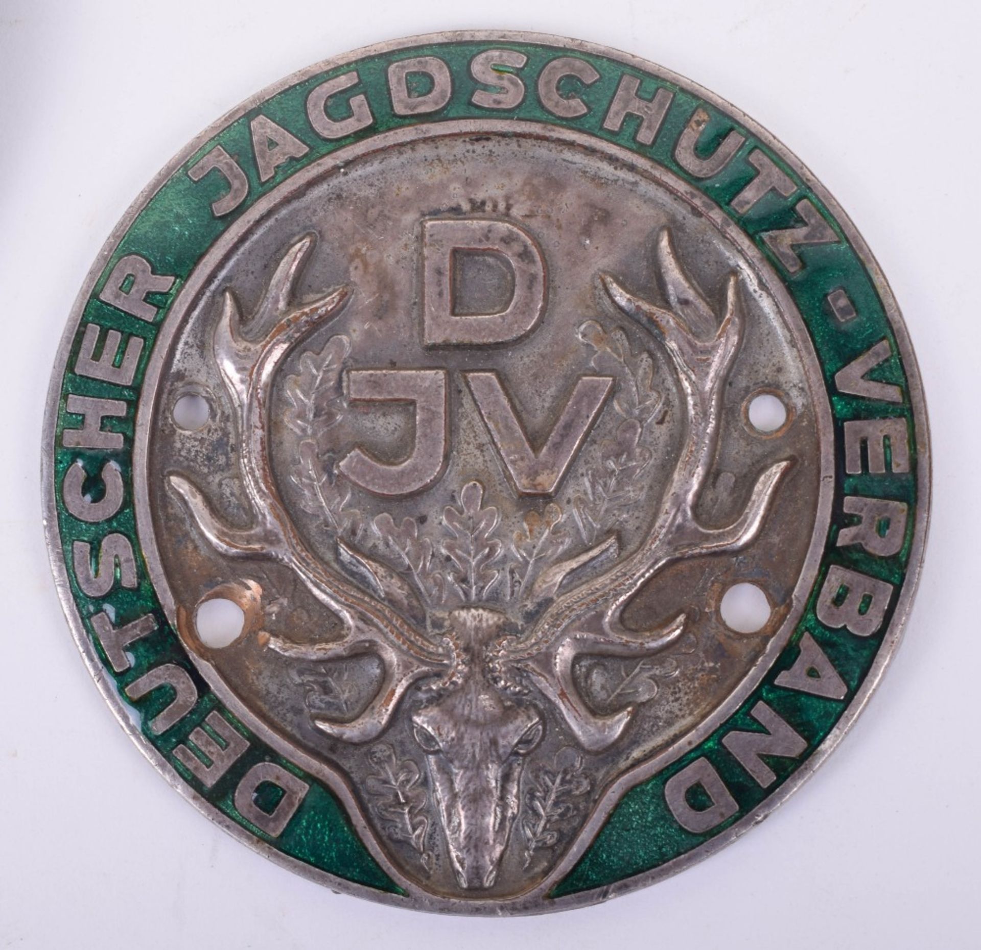 German Hunting Association Car Badge and Pennant - Image 2 of 3