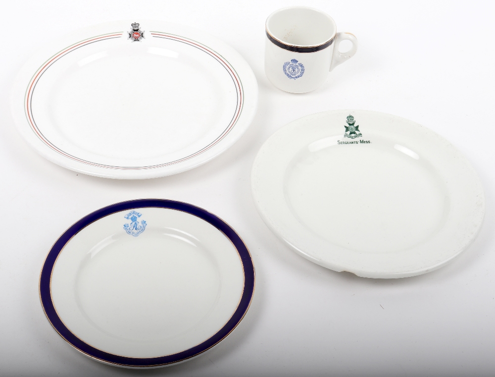 Selection of Regimental Mess China