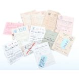 Selection of WW2 Home Front Ephemera from the Island of Jersey