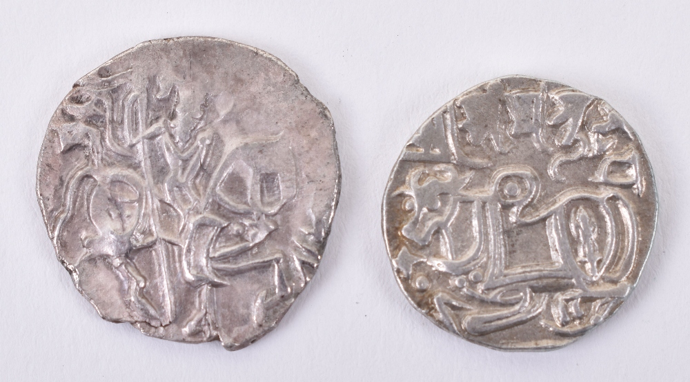 Two silver Drachm coins - Image 2 of 2