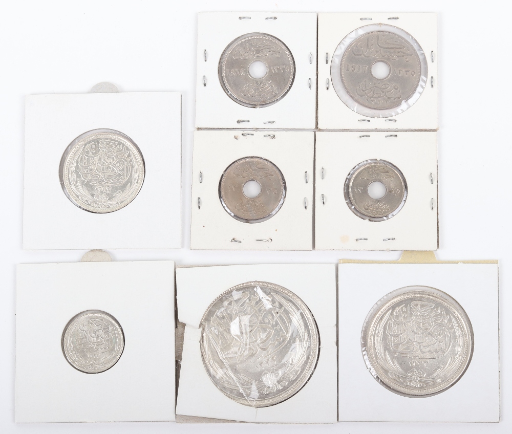 Coins - A run of Egypt Piastres