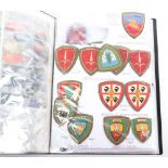 Album of Italian & Japanese Military Cloth Badges