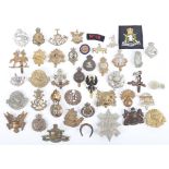 Selection of British Regimental Cap & Headdress Badges