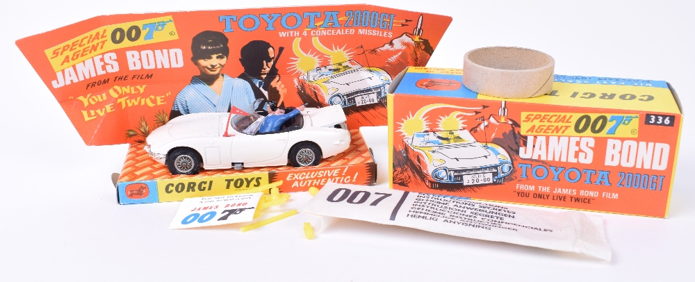 Corgi Toys James Bond 336 James Bond Toyota 2000GT from the film ‘You Only Live Twice’ - Image 7 of 7