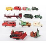 Quantity of Unboxed Dinky Toys Commercial Vehicle