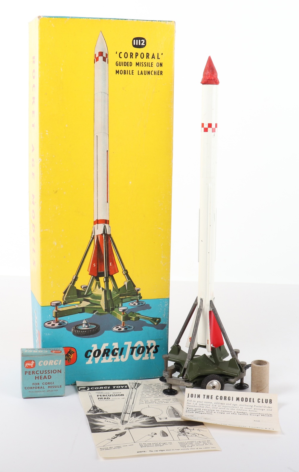 Corgi Major Toys Boxed 1112 ‘Corporal’ Guided Missile on Mobile Launcher - Image 3 of 3