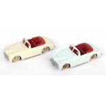 Two Unboxed French Dinky Toys 24S Simca Sports