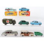 Dinky Toys cars and Dublo truck